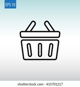 Shopping cart icon