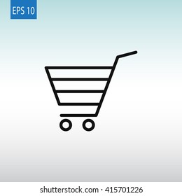 Shopping cart icon