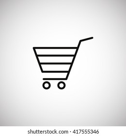 Shopping cart icon