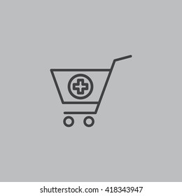 Shopping cart icon