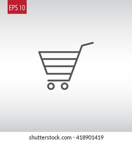 Shopping cart icon