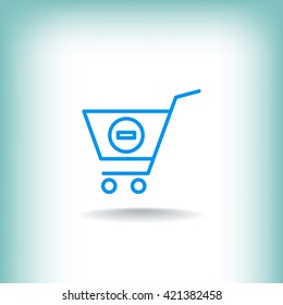Shopping cart icon