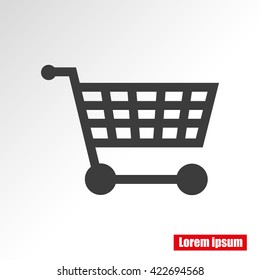 Shopping cart icon
