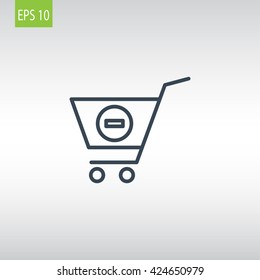 Shopping cart icon