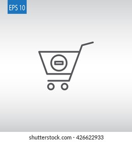 Shopping cart icon