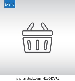 Shopping cart icon