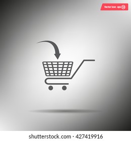 shopping cart icon