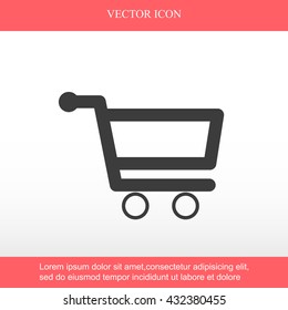 Shopping cart icon
