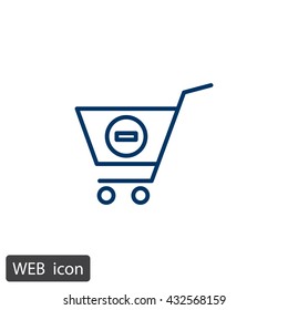 Shopping cart icon