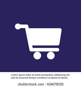 Shopping cart icon
