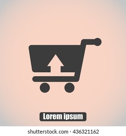 Shopping cart icon
