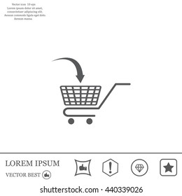 shopping cart icon