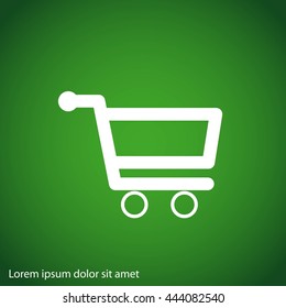 Shopping cart icon
