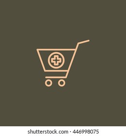Shopping cart icon