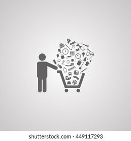 Shopping cart Icon 