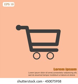 Shopping cart icon
