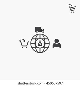 Shopping cart Icon 