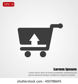 Shopping cart icon
