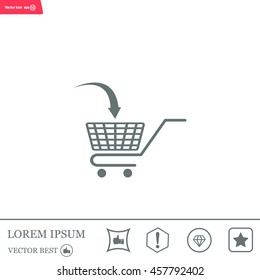 shopping cart icon