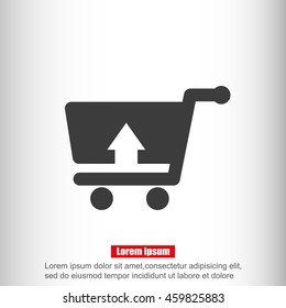 Shopping cart icon