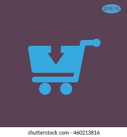 Shopping cart icon
