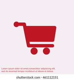 Shopping cart icon