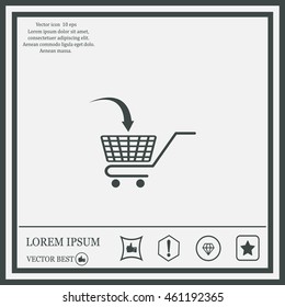 shopping cart icon