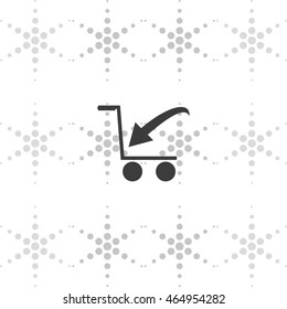 Shopping cart icon.