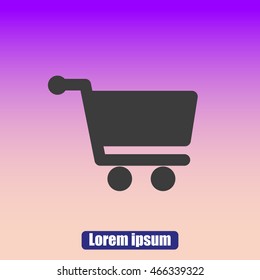 Shopping cart icon