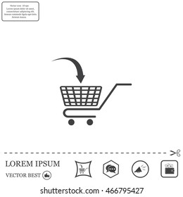 shopping cart icon