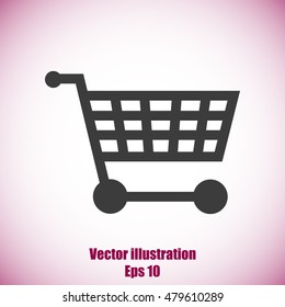 Shopping cart icon