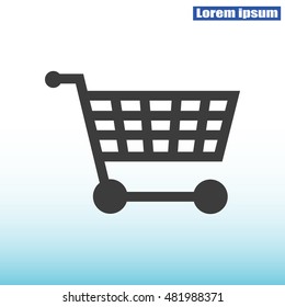 Shopping cart icon