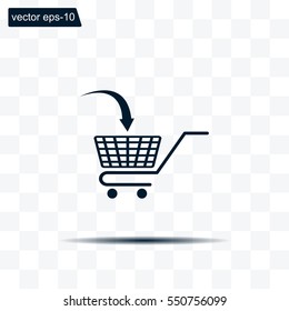 shopping cart icon