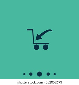 Shopping cart icon.