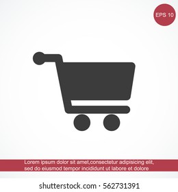 Shopping cart icon