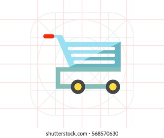 Shopping cart icon
