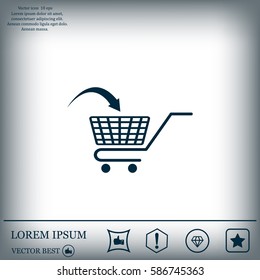 shopping cart icon