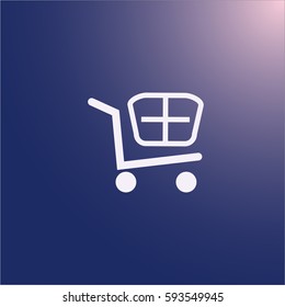 Shopping cart icon