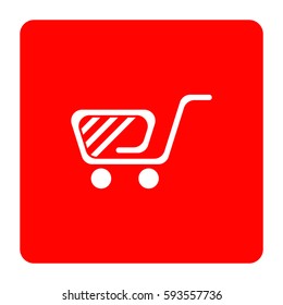 Shopping cart icon.
