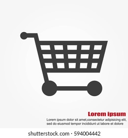 Shopping cart icon