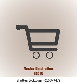 Shopping cart icon