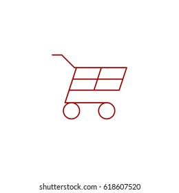 Shopping cart icon