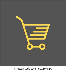 Shopping cart. icon