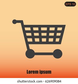 Shopping cart icon