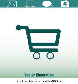 Shopping cart icon