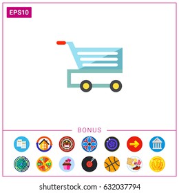Shopping cart icon