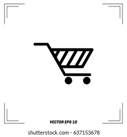 Shopping cart icon