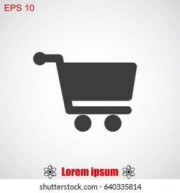 Shopping cart icon