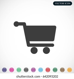 Shopping cart icon