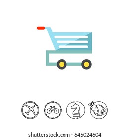 Shopping cart icon